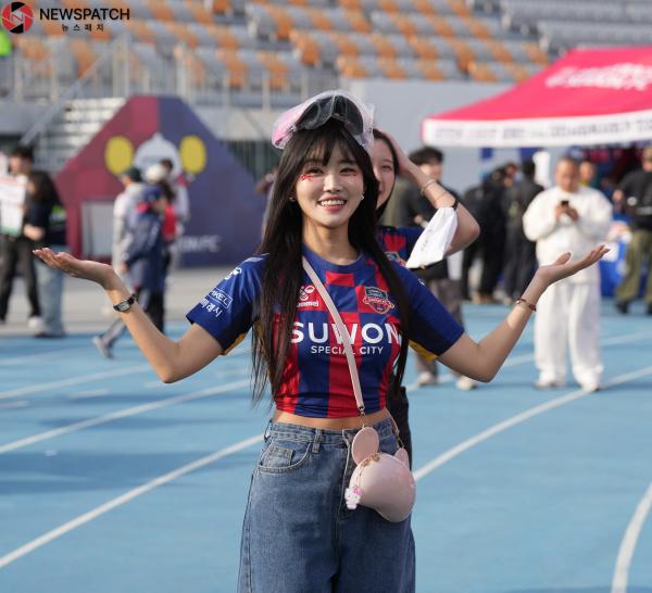 [NP포토]김태린 치어리더, '싱그러운 미소'