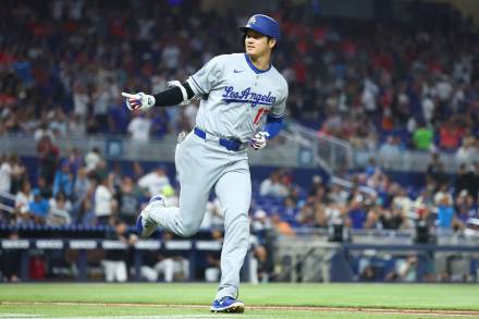 '시즌 첫 MLB 10-10 달성' 오타니, 현재 47-47 페이스…'40-40-40 클럽도 가능'