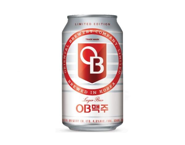 1960년대 디자인 복원…오비맥주, 한정판 '오비라거' 출시