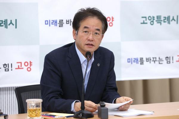 이동환 고양시장 "책임 있는 시정으로 민생·미래 모두 챙기겠다"