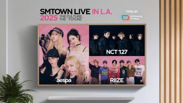 삼성 TV 플러스, 'SM타운 라이브 2025' 공연 독점 생중계