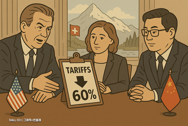 "미국, 주말 美·中 협상서 관세 60% 이하로 인하 검토"