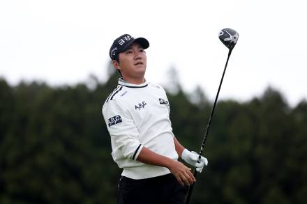 옥태훈, KPGA 클래식 2R 단독 1위…첫 우승 도전