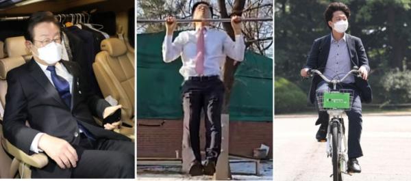 강행군에 남다른 체력 비결… 李 ‘쪽잠’ 金 ‘턱걸이’ 李 ‘달리기’[6·3 대선후보 비교 탐구]