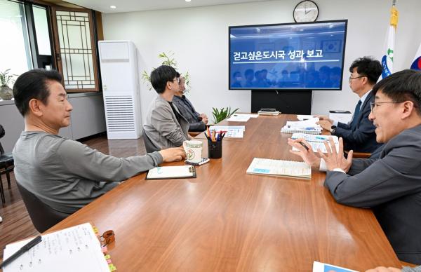 김동근 시장 “걷고 싶은 도시, 시민 체감 변화 이끌 것”
