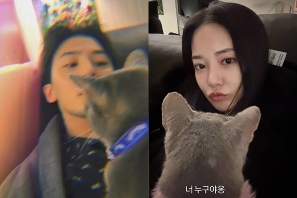 빅뱅 지드래곤·배우 이주연. SNS 캡처