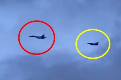 (영상) 푸틴, 결국 사고 쳤나…러-나토 전투기 추격전, 일촉즉발 상황 발생 [포착]