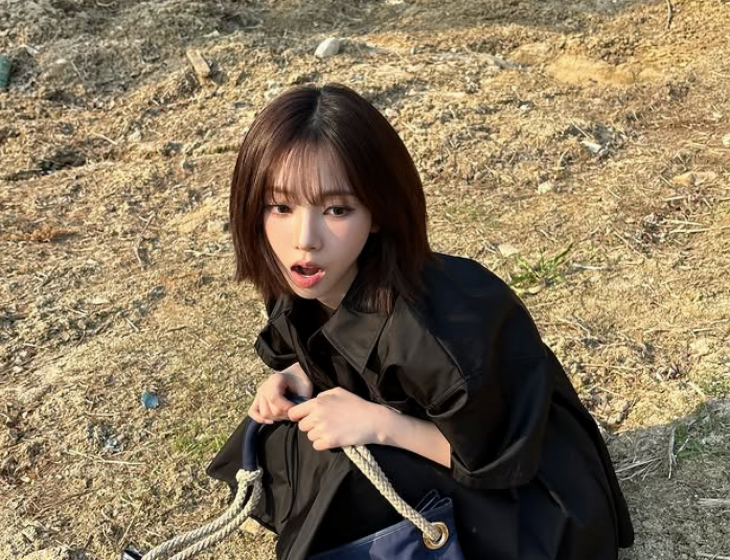 에스파 멤버 카리나. 카리나 개인 인스타그램 갈무리