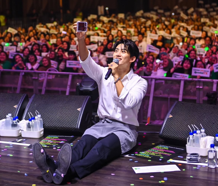 Group 2PM member and actor Ok Taec-yeon. Screenshot from Ok Taec-yeon's personal Instagram