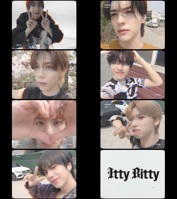엔싸인(n.SSign), 스페셜 앨범 &apos;Itty Bitty&apos; 스케치 필름 오픈…빈티지 무드 속 빛나는 비주얼