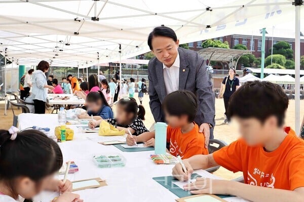 인천 동구, 창영초등학교와 함께하는 나눔장터 개최