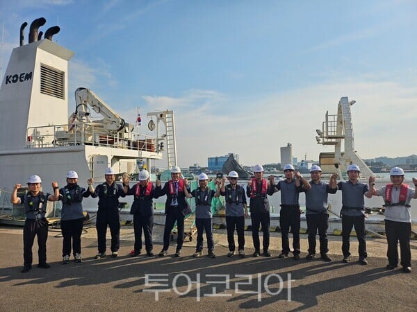 김원성 해양환경공단 안전경영본부장, 포항지사 현장 안전점검 실시