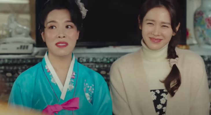 배우 차청화(왼쪽)가 임신으로 작품에서 하차했다고 밝혔다. tvN ‘사랑의 불시착’ 방송화면