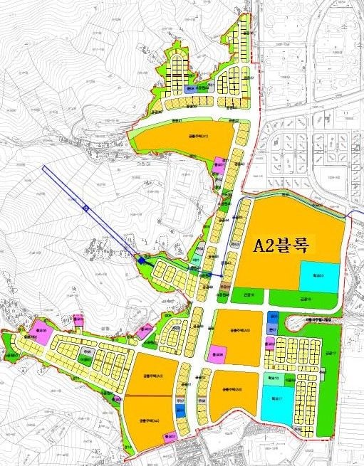 광명 구름산지구 장기 미매각 주택용지 팔렸다