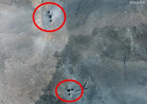 [포착] 벙커버스터가 뚫은 구멍 6개 선명…“가장 취약한 ‘환기구’ 구역 정밀 타격”