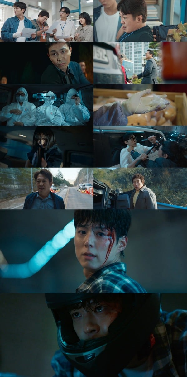 ‘굿보이’ 박보검, 오정세 카르텔 각개 기습에 당했다! 김소현-이상이-허성태-태원석도 악의 무리에 포위