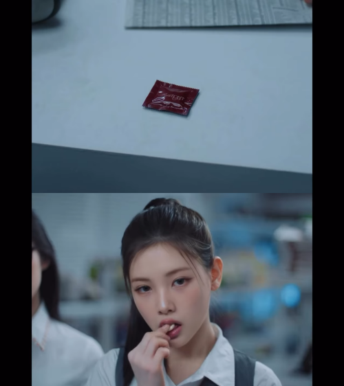 Some controversial scenes from Baby DONT Cry's music video teaser. YouTube channel ‘Baby DONT Cry’ video capture
