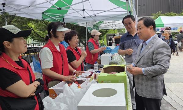 남양주시, '평내동 어울더울 직거래장터' 성료