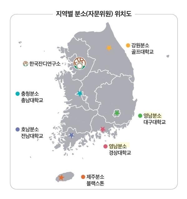 한국골프장경영협회, 코스관리 위한 기후대별 권역 거점 운영 체계 본격 가동