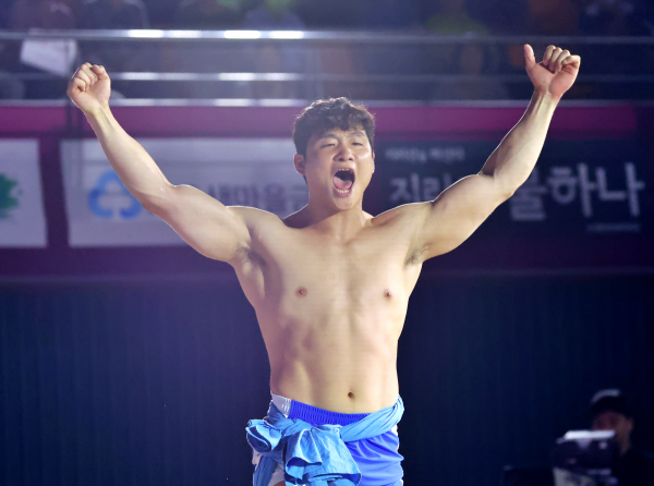 보은의 사나이 김기수, 통산 8번째 금강급 꽃가마