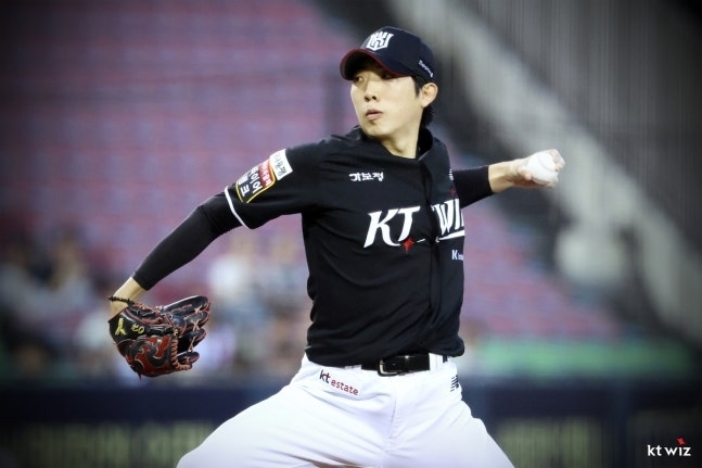 kt 위즈 선발 투수 오원석. kt 위즈 제공
