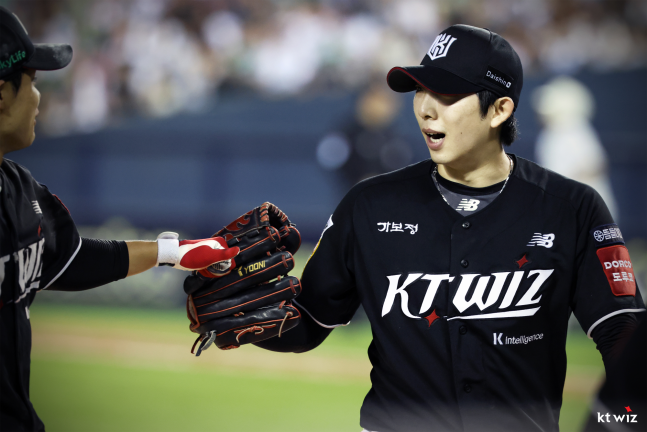 kt 위즈 선발 투수 오원석. kt 위즈 제공