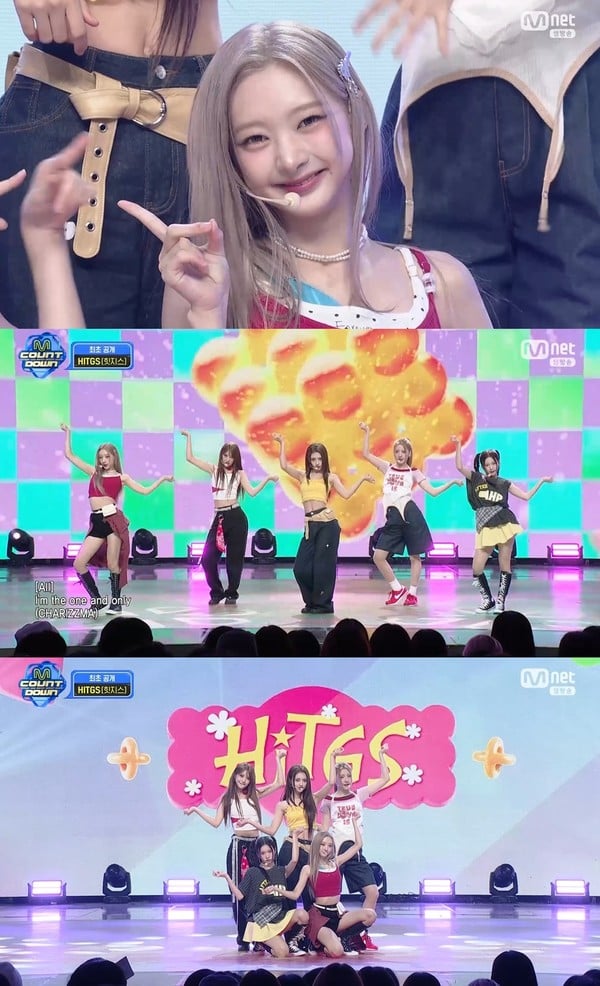 ‘엠카’ HITGS(힛지스), 한층 더 청량해진 소녀美…‘CHARIZZMA’ 음방 최초 공개