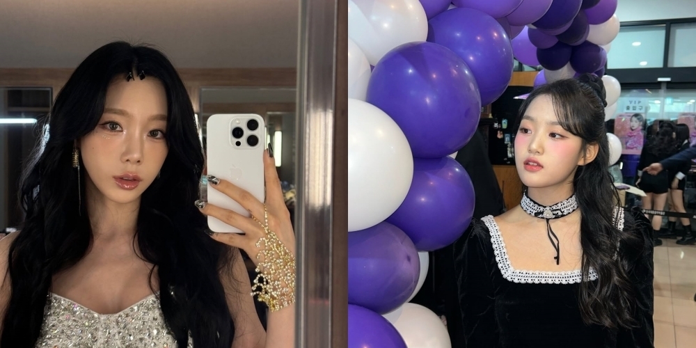 소녀시대 태연(왼쪽)과 트로트 가수 김태연. 인스타그램 게시물 캡처
