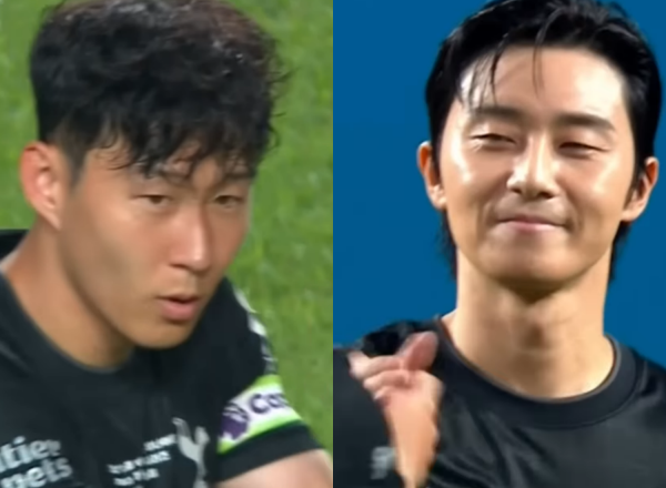 박서준, 손흥민 고별전 ‘뜨거운 포옹’→조세호 ♥아내 얼굴 깜짝 공개