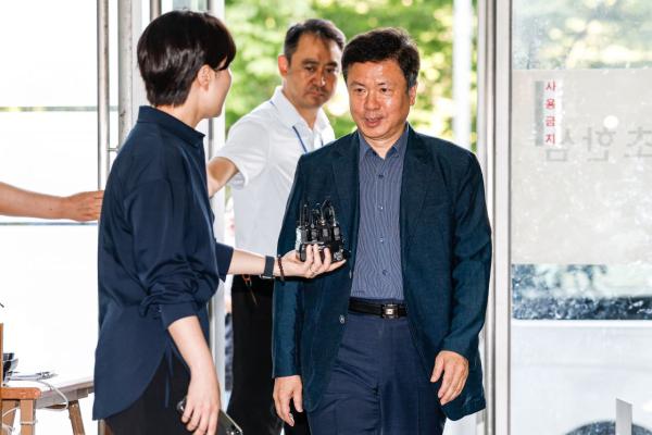 전하규 국방부 대변인, 채상병 특검 참고인 출석
