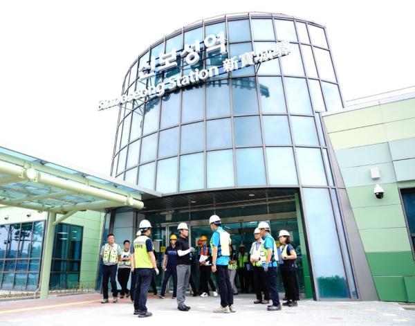 한문희 코레일 사장, 목포보성선 신규 구간 '현장 안전점검'