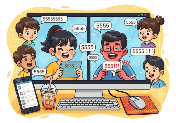 “555555” 보고 깔깔대는 ‘이 나라’ 사람들…발음 들으면 무릎 탁!