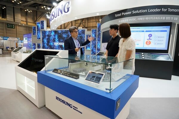 효성중공업, '2025 기후산업국제박람회'서 HVDC·AI 등 차세대 전력망 청사진 선봬