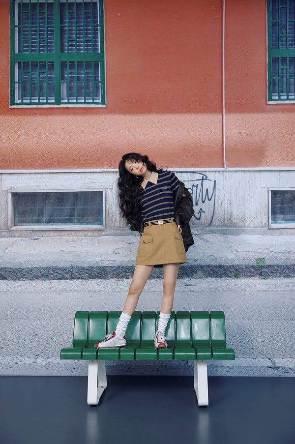 손나은, 가을을 즐기는 ‘트렌디한’ 독보적 비주얼