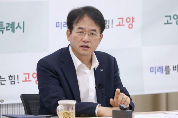 이동환 고양시장, ASPAC 고양총회·호수예술제 등 점검