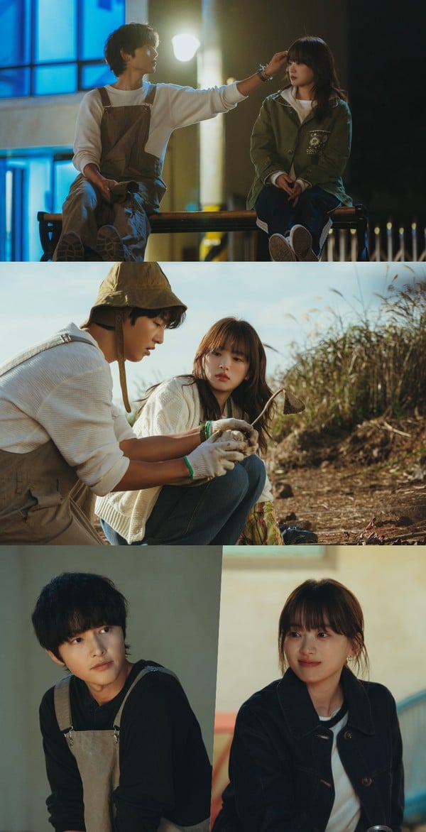 '마이 유스' 송중기X천우희, 한밤 중 달콤한 눈맞춤 ‘설렘 한도 초과’