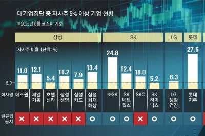 ‘자사주 움켜쥔’ 대기업… 10곳 중 7곳 밸류업 외면