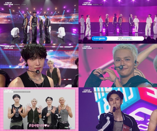 [Photo = ENA 'K-Popup Chart Show' Broadcast Capture]