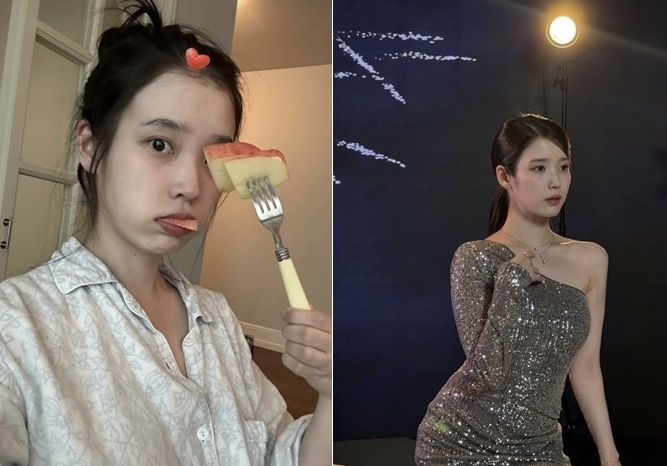 아이유 인스타그램 캡처