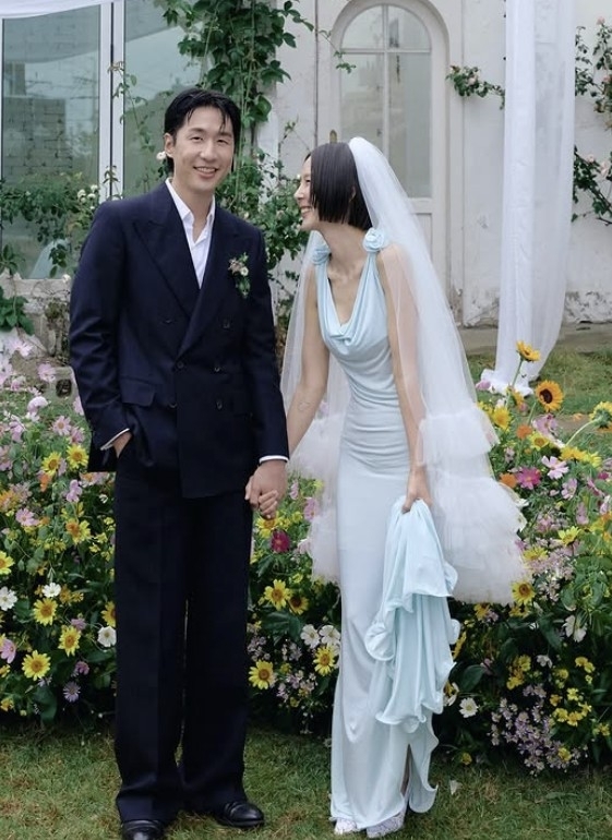 가수 마이큐(왼쪽)와 방송인 김나영. 김나영 인스타그램 캡처