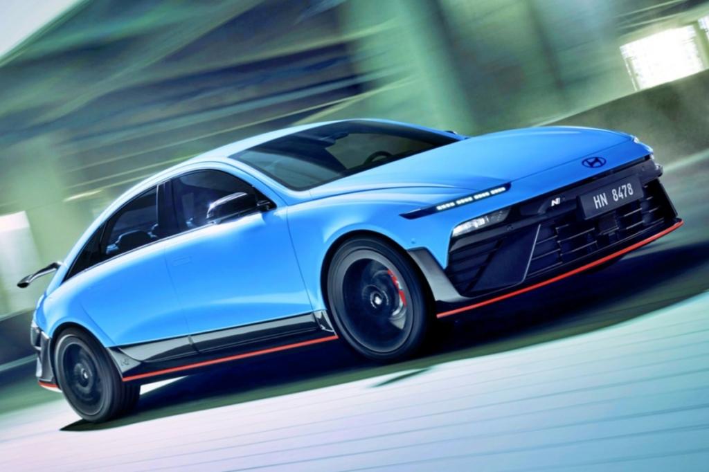 현대차 아이오닉 6 N 측정면 (출처=현대차)