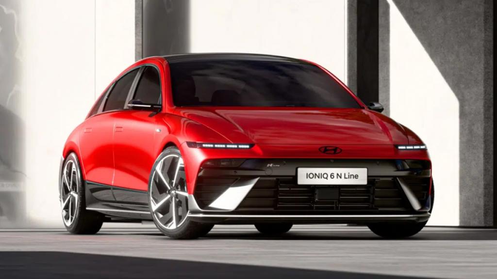 현대차 신형 아이오닉 6 N 라인 측정면 (출처=현대차)