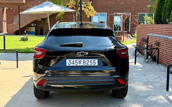 쉐보레 트랙스 크로스오버 RS의 외관 모습.[사진=김태준 기자]