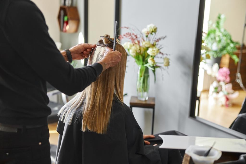 염색 자료 사진. 기사와 직접적인 관련 없음. 아이클릭아트