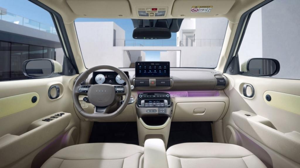 현대차 2026 캐스퍼 일렉트릭 실내 디스플레이 (출처=현대차)