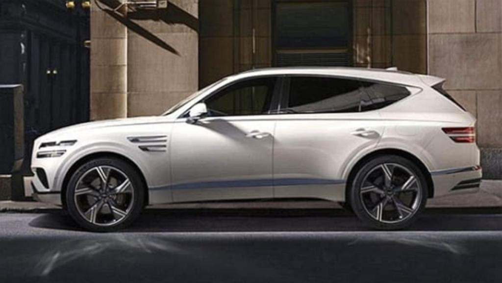 제네시스 GV80 측면 (출처=제네시스)