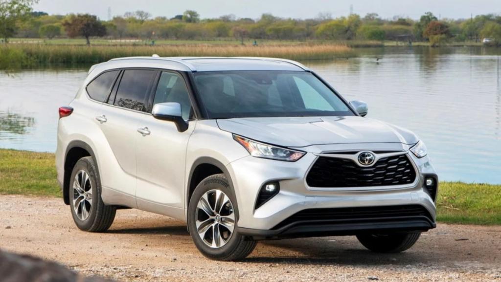 토요타 하이랜더 하이브리드 측정면 (출처=토요타)