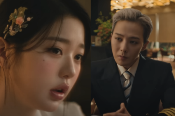 지드래곤, ‘16세 연하’ 女가수에 꽃다발…“공개 애정 표현”