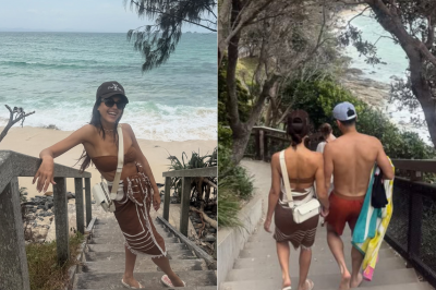 ‘이혼 10개월’ 유명 女배우, 11세 연하男과 비키니 차림 데이트 포착
