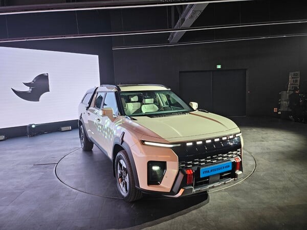 KGM, 10월 총 9517대 판매...수출 성장세가 견인